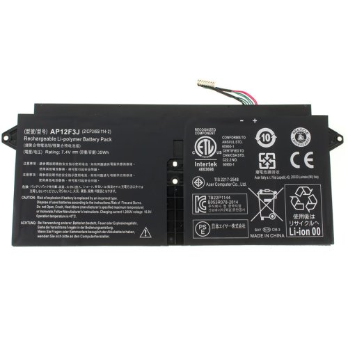 7.4V 4680mAh акумулятор для Aspire 13.3-Inch S7 S7-391 Touchscreen Ultrabook 2ICP3/65/114-2