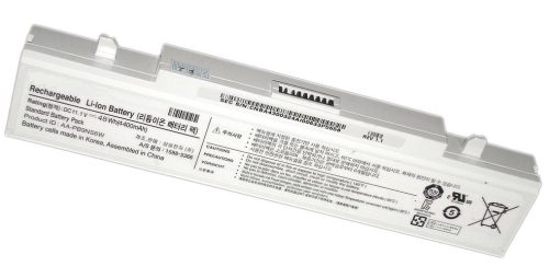 5200mAh 11.1V білий акумулятор для Samsung R428 AA-PB9NS6B AA-PB9NC6B PL9NC6W NP350V5C 355V5C np300v5a NP550P7C RV508 RV410 R528 R468 R530 R580