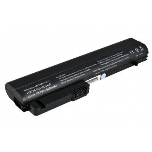 5200mAh 10.8V акумулятор для HP EliteBook 2530p Business Notebook 2510p nc2400 HSTNN-DB23 412779-001 HSTNN-FB21 HSTNN-XB21