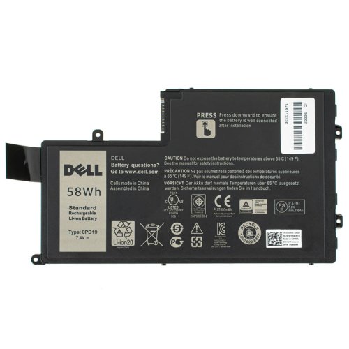 Original 7600mAh 7.4V TRHFF акумулятор для DELL Inspiron 14 5445/5447/5448/5457 15 5545/5547/5548/5557 Latitude 14-3450 15-3550
