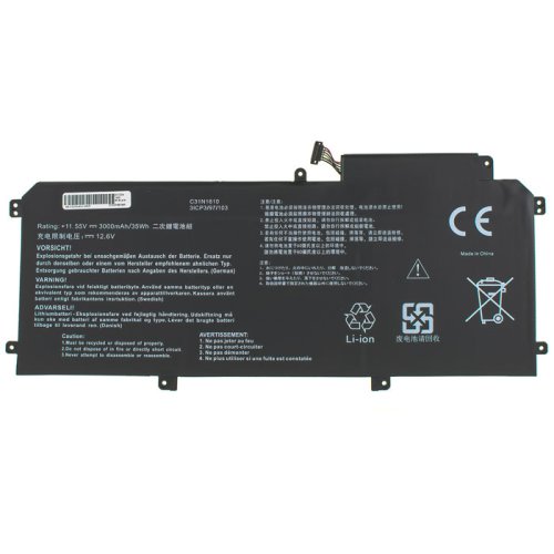 3000mAh 11.55V C31N1610 акумулятор для Asus ZenBook UX330CA UX330CA-1A UX330CA-1C 0B200-02090100 3ICP3/97/103