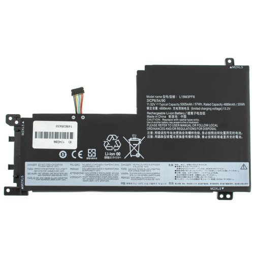 11.52V 4990mAh 19M3PF6 L19D3PF3 акумулятор для Lenovo IdeaPad 5-15ALC05 15ARE05 15IIL05 15ITL05 L19C4PF1 L19L3PF2 L19C3PF5 L19L4PF1