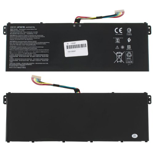 3634mAh 15.4V P18C7M акумулятор для Acer Swift 5 SF514-54G SP513-54N SF313-52 Series 4ICP5/57/79