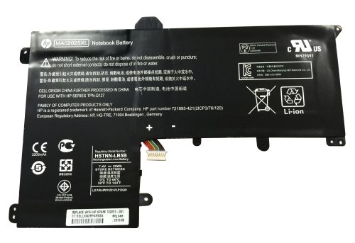 3200mAhrh  7.4V MA02XL акумулятор для HP SlateBook 101" X2 TPN-Q127 HSTNN-IB5B STNN-DB5B HSTNN-LB5B HSTNN-IB5B 721895-221