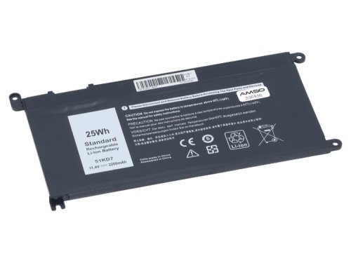 2200mAh 11.4V акумулятор для Dell Chromebook 11 3180 3181 3189 5190 FY8XM
