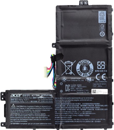 Original 3220mAh 15.2V AC17B8K акумулятор для Acer Swift 3 SF315-52 SF315 SF315-52G-58HG