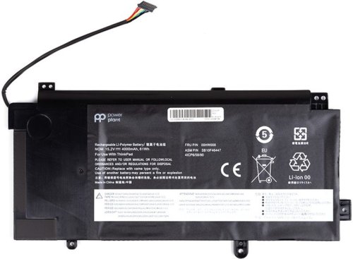 4000mAh 15.2V акумулятор для Lenovo ThinkPad S5 YOGA15 SB10F46446 TP00070A 00HW008 00HW009