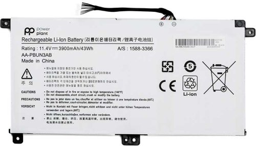 3900mAh 11.4V AA-PBUN3AB акумулятор для SAMSUNG NP530E5M NP740U5L 500R5M 8500GM 300E4M PBUN3AB