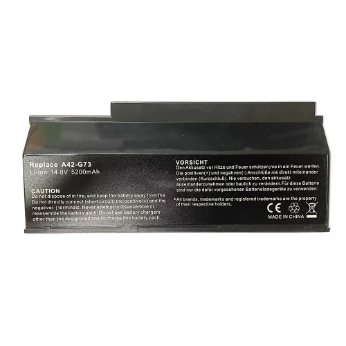 5200mAh 14.4V A42-G73 A43-G73 батарея для ASUS G53JW G53SW G53SX G73S G73JH VX7SX