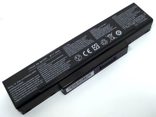 5200mAh 11.1V батарея для  Clevo M740BAT-6 M660NBAT-6 M660BAT-6 6-87-M660S-4P4 SQU-524 SQU-528 SQU-529 SQU-718 BTY-M66 BTY-M67 BTY-M68