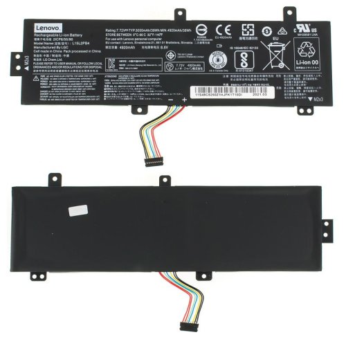 5055mAh 39Wh 7.72V батарея L15L2PB4 L15L2PB5 для Lenovo IdeaPad 510-15ISK 510-15IKB 310-15IKB 310-15ISK 310-15IAP 310-15ABR L15M2PB5 L15C2 PB5L 19Wh 5M2PB3 L15C2PB3 L15C2PB7 L15S2TB0