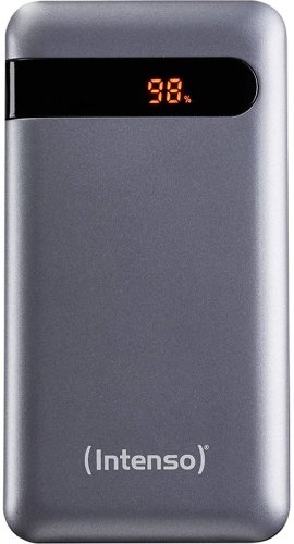 Power bank  Intenso PD10000 10000mAh, PD 18W, USB-C, USB-A QC 3.0 (7332330) Сірий PB930388