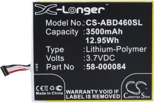 3500mAh X-Longer батарея MC-347993 для  Amazon Kindle Fire HD 7 (4th gen)