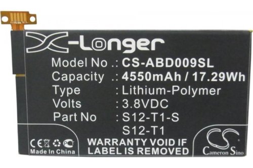 4550mAh X-Longer батарея S12-T1 для для Amazon Kindle Fire HDX 7 (3rd gen)