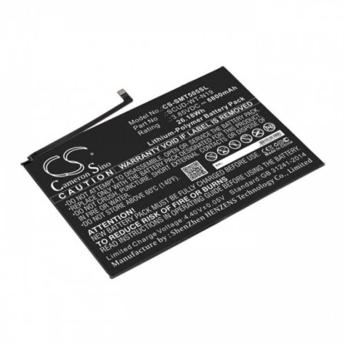 6800mAh Cameron Sino  батарея SCUD-WT-N19 (CS-SMT505SL) для  Samsung Galaxy Tab A7 10.4 (2020) SM-T500