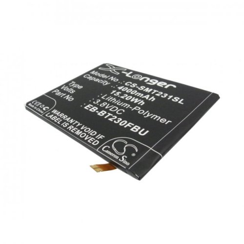 4000mAh X-Longer батарея  EB-BT230FBE CS-SMT231SL для Samsung 403SC, Degas, Galaxy Tab4 7.0, Galaxy Tab4 7.0 LTE, Galaxy Tab4 7.0 TD-LTE, Galaxy Tab4 7.0 WiFi, SM-T230NT, SM-T230NU, SM-T230NY, SM-T235, SM-T2