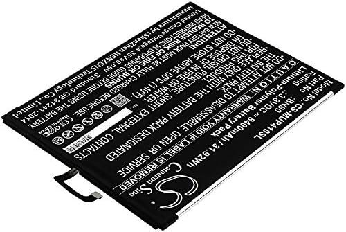 8400mAh Cameron Sino батарея CS-MUP410SL для Xiaomi Mi Pad 4 Plus, BN80