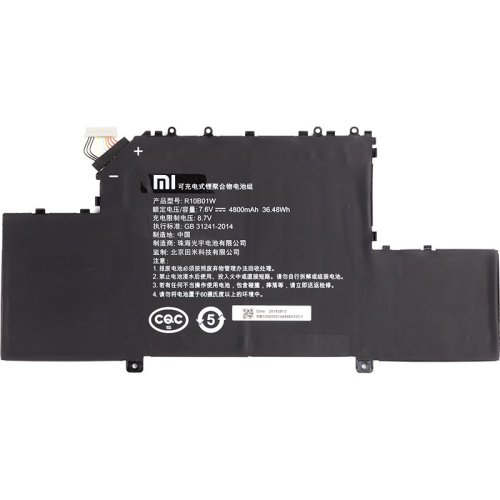 Original 4800mAh 7.6V батарея R10B01W для Xiaomi Mi Air 12.5