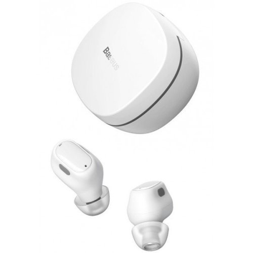Бездротові Bluetooth навушники Baseus WM01 TWS White (NGTW240002)