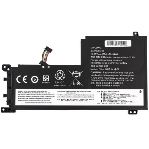 Акумулятор 19M3PF6 L19D3PF3 для Lenovo IdeaPad 5-15ALC05 15ARE05 15IIL05 15ITL05 L19C4PF1 L19L3PF2 L19C3PF5 L19L4PF1  11.55V 4650mAh