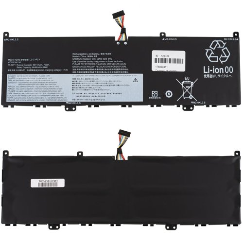 Акумулятор L21C4PC4 для LENOVO YogaPro14s 2022 Series 4ICP6/39/130 15.52V 4511mAh 70Wh