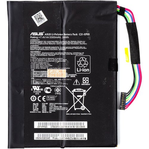 Акумулятор C21-EP101  для  ASUS Eee Pad Transformer TR101 7.4V 3300mAh (original)