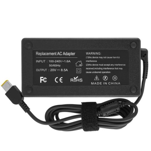 170W 20V 8.5A блок живлення для LENOVO USB+pin (Square 5 Pin DC Plug)