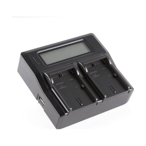 Інтелектуальний зарядний пристрій на 2 батареї (KingMa) для Canon NB-2L NB-2L12 NB-2L14 HPW-13332