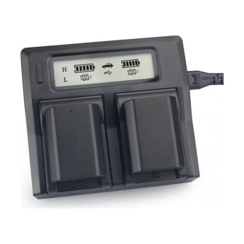 Інтелектуальний зарядний пристрій на 2 батареї (KingMa) для Sony NP-FZ100 HPW-13365