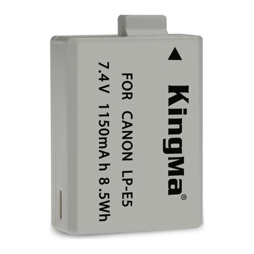 Батарея для фотоапарату Canon LP-E5 (KingMa) 1150 mAh HPW-14166