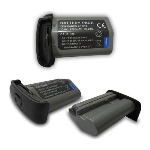 Батарея для фото-камер Canon LP-E19 (MultiplePower) 2700 mAh HPW-13285