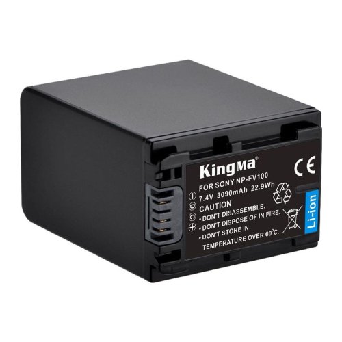 Батарея для фотоапарату Sony NP-FV100 (KingMa) 3090 mAh HPW-14172