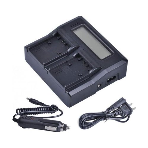 Зарядний на 2 батареї для Sony NP-FH50 NP-FH70 NP-FH100 HPW-13360