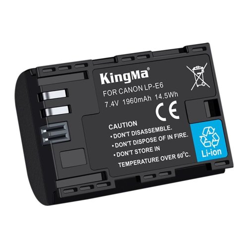Батарея для фотоапарату Z CAM LP-E6 (KingMa) 1960 mAh HPW-14546