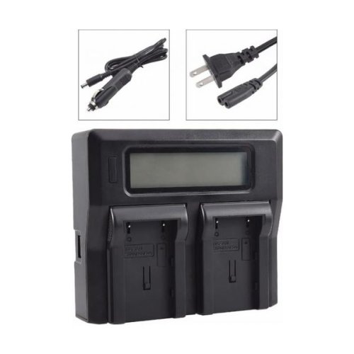 Інтелектуальний зарядний пристрій на 2 батареї (KingMa) Samsung SB-LSM80 SB-LSM160 SB-LSM320 HPW-13358