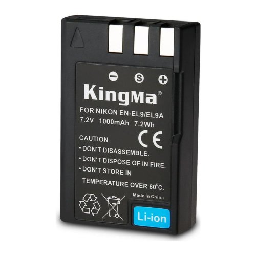 Батарея для фотоапарату Nikon EN-EL9 (KingMa) 1000 mAh HPW-14336