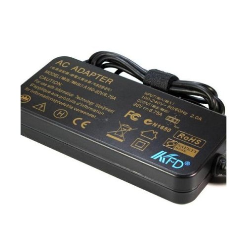 Зарядний пристрій для ноутбука IdeaPad-ThinkPad Y40/Y50 20V 6.75A (11.0*4.5 прямоугольный) HPW-12226