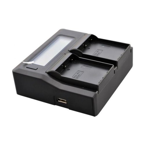 Інтелектуальний зарядний пристрій на 2 батареї (KingMa) для Olympus BLS-1 HPW-13347