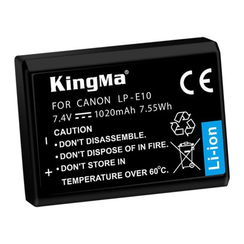 Батарея для фотоапарату Canon LP-E10 (KingMa) 1020 mAh HPW-14324