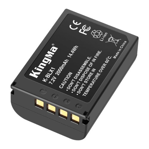 Батарея для фотоапарату Olympus BLX-1 (KingMa) 2000 mAh HPW-14744