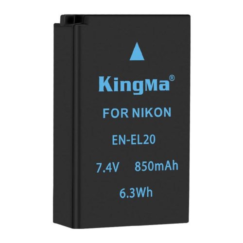 Батарея для фотоапарату Nikon EN-EL20 (KingMa) 850 mAh HPW-14440
