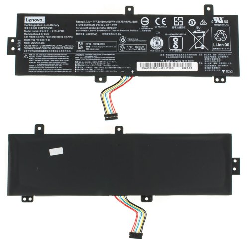 Батарея (оригінал) для LENOVO Lenovo IdeaPad 310 510 L15L2PB4 7.72V 5055mAh 39Wh
