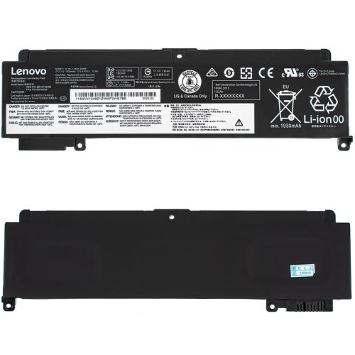 Батарея (оригінал) для Lenovo ThinkPad T460s T470s 01AV462 11.1V 2140mAh 24Wh