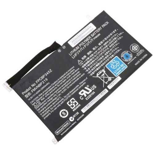Батарея для Fujitsu LifeBook: UH552, UH572 FPCBP345Z  2840mah 14.8V