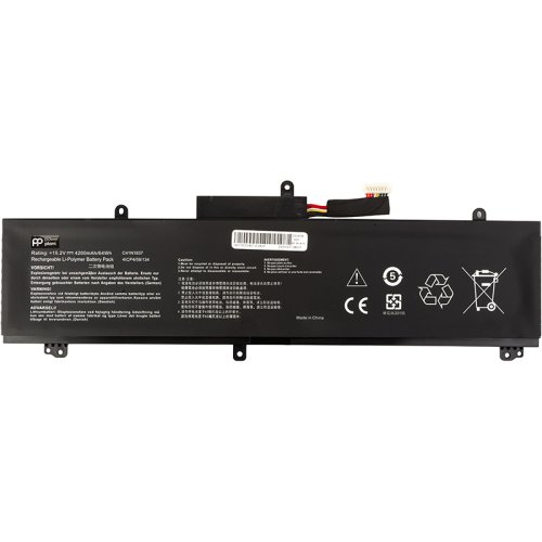 Акумулятор для ноутбуків ASUS Rog Zephyrus GA502 C41N1837 15.2V 4200mAh