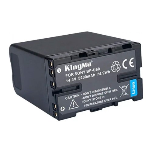 Батарея для Sony PMW-100 PMW-EX1 PMW-EX160 PMW-F3 PXW-FS5M2 BP-U60 5200 mAh