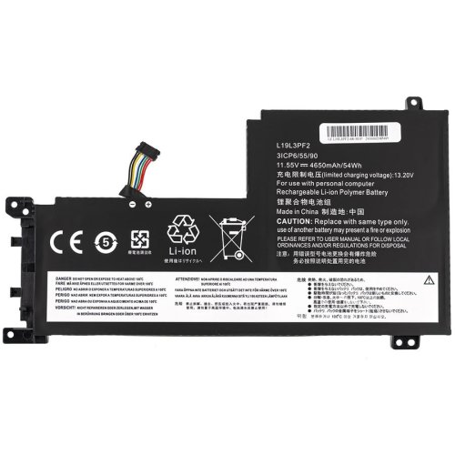 Батарея для LENOVO IdeaPad 5 15IIL05  L19C3PF5 11.55V 4650mAh
