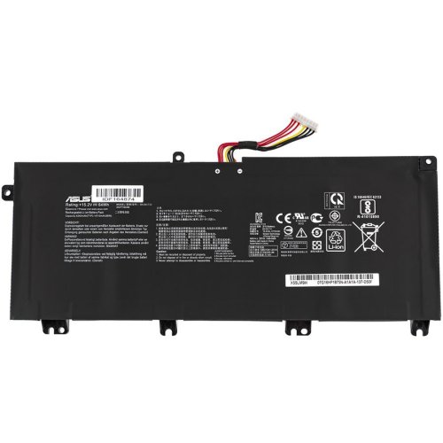 Батарея (оригінал) ASUS ROG Strix: FX705GD, FX705DT, FX705DY B41N1711 Кабель 50мм! 15.2V 4110/4240mAh 64Wh