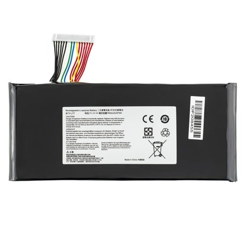 Батарея (оригінал) для  MSI GT72, GT72S, GT80, GT80S, MS-1781, MS-1783 BTY-L77  11.1V 7800mAh