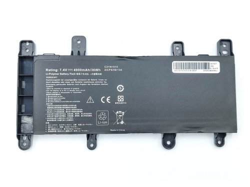 Батарея для ASUS X756, X756UJ, X756UA, X756UX, X756UB, X756UQ, F756UW, F756UX, K756UW, X756UV, R753UQ, F756UA, F756UB  C21N1515 7.4V 4900mAh 36Wh